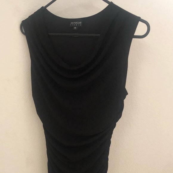 Studio 6 Black Dress - Picture 2 of 5